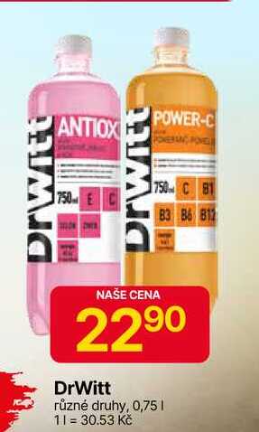 DrWitt různé druhy, 0,75l