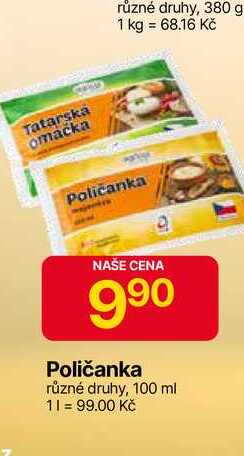 Agricol Poličanka majonéza 100ml