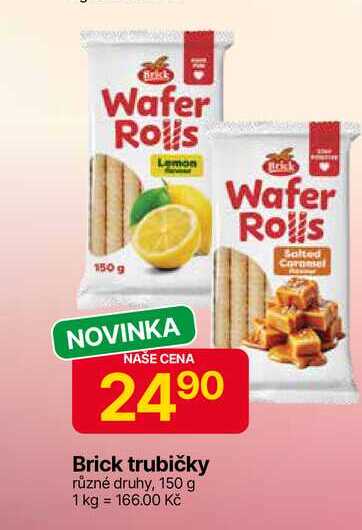 Brick trubičky různé druhy, 150 g