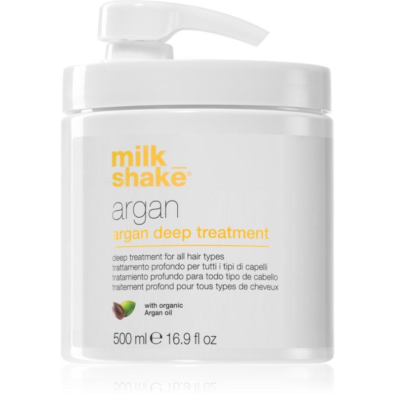 milk_shake Argan Deep Treatment olejová péče pro všechny typy vlasů 500 ml
