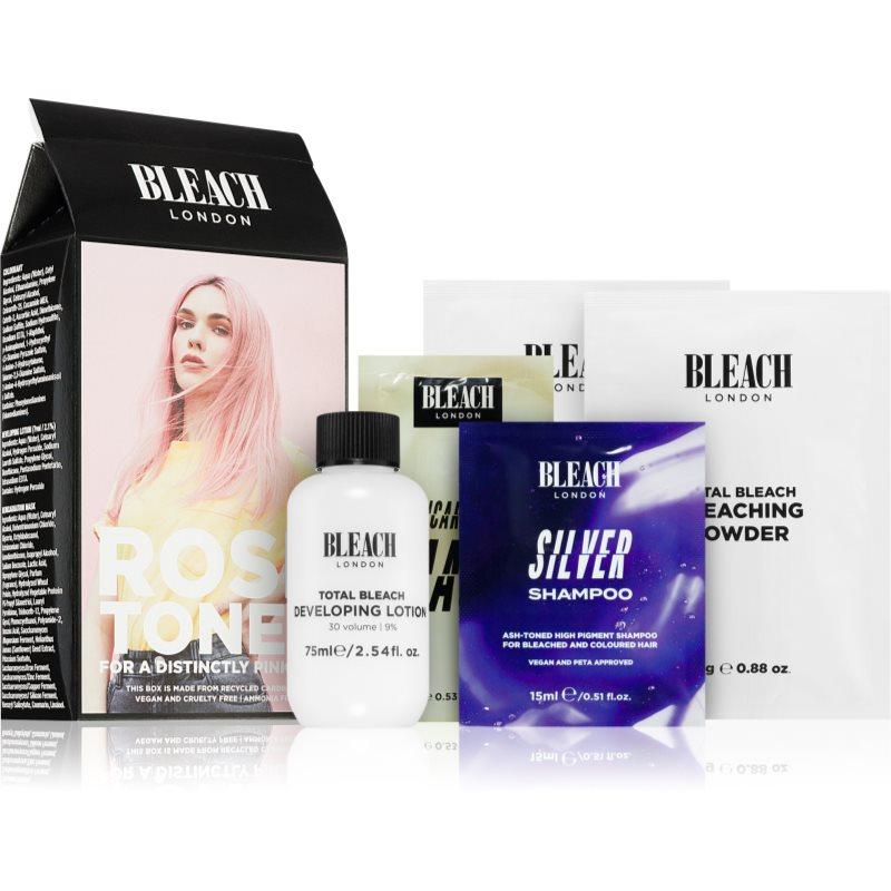 Bleach London Toner Kit semipermanentní barva na vlasy pro blond vlasy odstín Rosé 1 ks