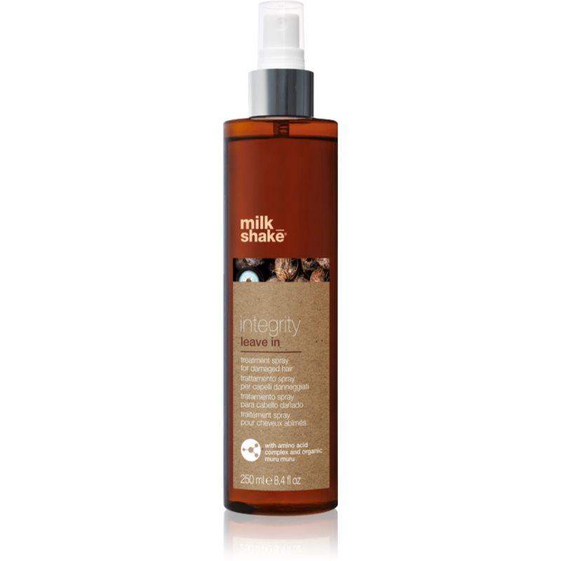 milk_shake Integrity Leave-in bezoplachový kondicionér pro poškozené vlasy 250 ml