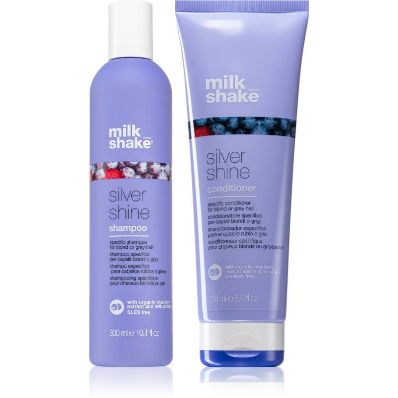 milk_shake Silver Shine šampon a kondicionér neutralizující žluté tóny