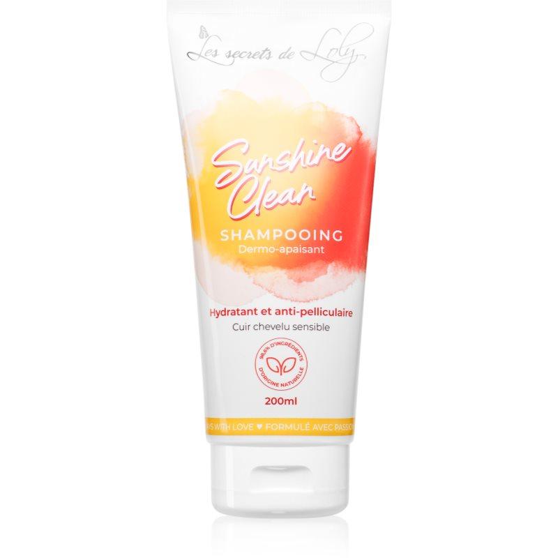 Les Secrets De Loly Sunshine Clean vyživující šampon pro citlivou pokožku hlavy 200 ml