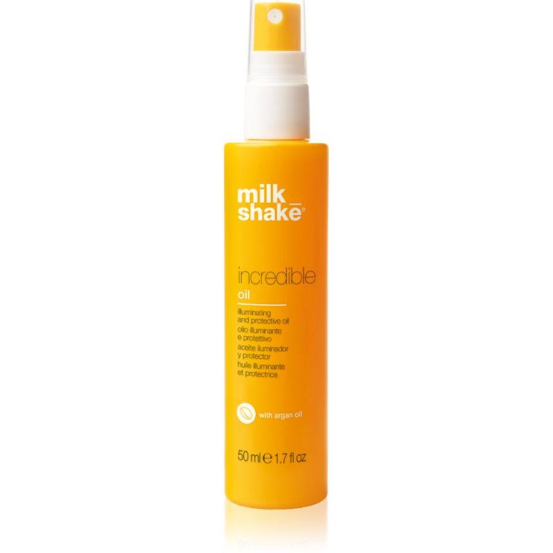 milk_shake Incredible Oil regenerační a ochranný olej pro poškozené vlasy a roztřepené konečky s arganovým olejem 50 ml
