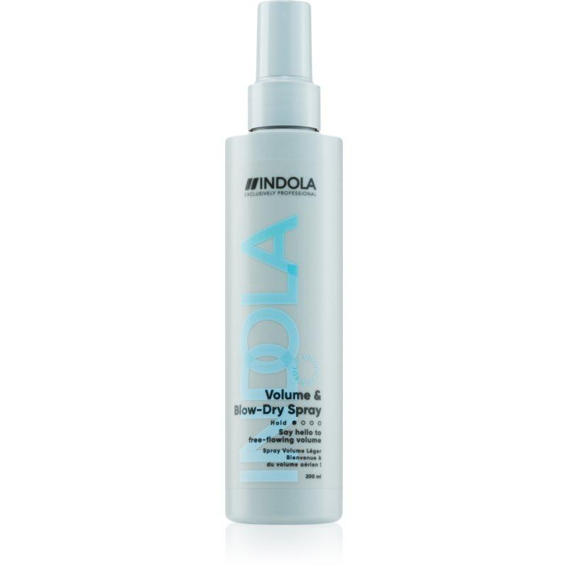 Indola Volume & Blow-Dry Spray objemový sprej na fénování a závěrečnou úpravu vlasů 200 ml