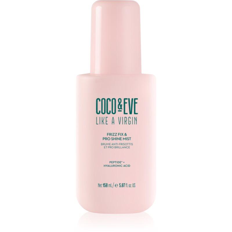 Coco & Eve Like A Virgin Frizz Fix & Pro Shine Mist sprej proti krepatění pro lesk a hebkost vlasů 150 ml