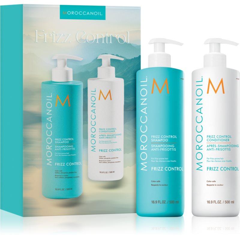 Moroccanoil Frizz Control Kit sada pro nepoddajné a krepatějící se vlasy