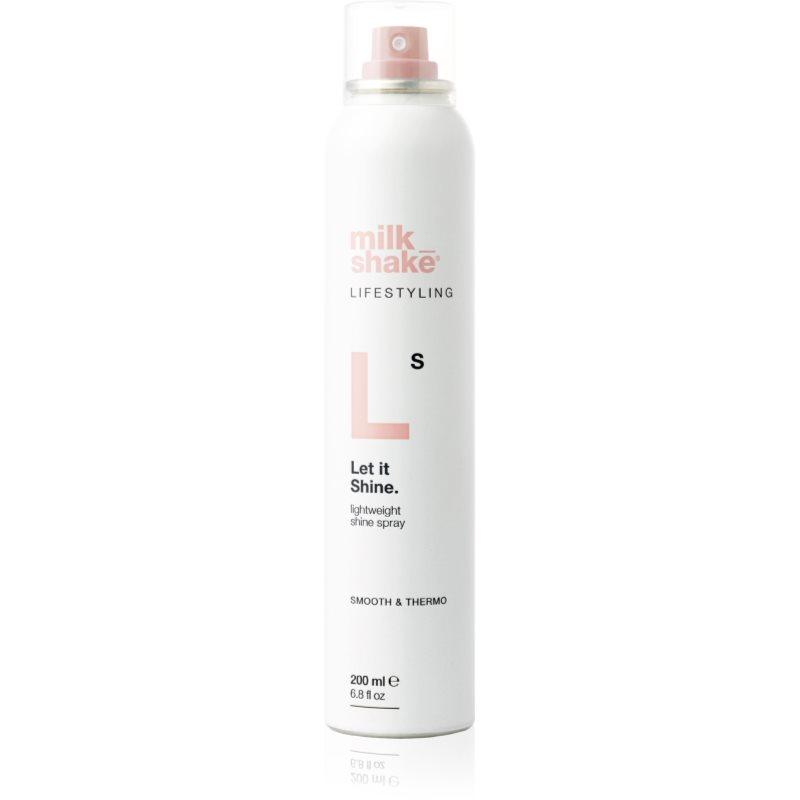 Milk Shake Lifestyling Let it shine sprej pro lesk 200 ml