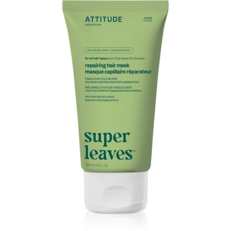 Attitude Super Leaves Fabulous Oils Blend vyživující maska pro normální až suché vlasy 150 g