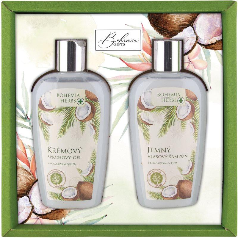 Bohemia Gifts & Cosmetics Bohemia Herbs Coconut Oil dárková sada