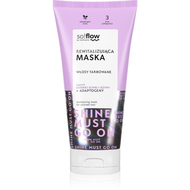 so!flow Revitalizing Mask intenzivní revitalizační maska pro barvené vlasy 200 ml