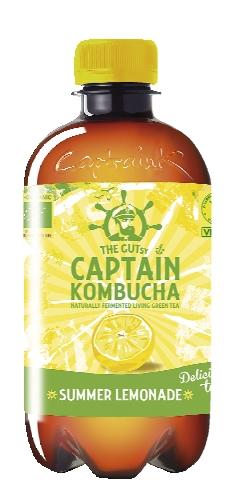 Captain Kombucha BIO Summer Lemonade, 400 ml