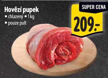 Hovězí pupek, 1 kg