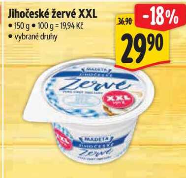 Jihočeské žervé XXL, 150 g 