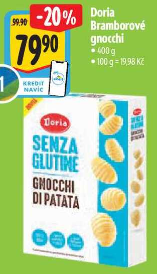 Doria Bramborové gnocchi, 400 g