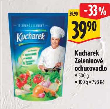 Kucharek Zeleninové ochucovadlo, 500 g