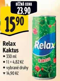 Relax Kaktus, 330 ml 