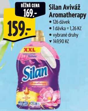Silan Aviváž Aromatherapy, 126 dávek 