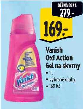 Vanish Oxi Action Gel na skvrny, 1 l