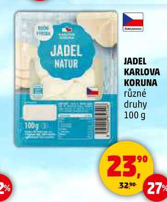 JADEL KARLOVA KORUNA různé druhy, 100 g  