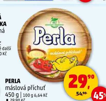 PERLA máslová příchuť, 450 g  