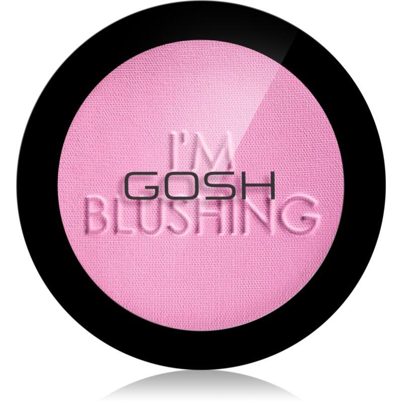 Gosh I'm Blushing pudrová tvářenka odstín 005 Shocking Pink 5,5 g