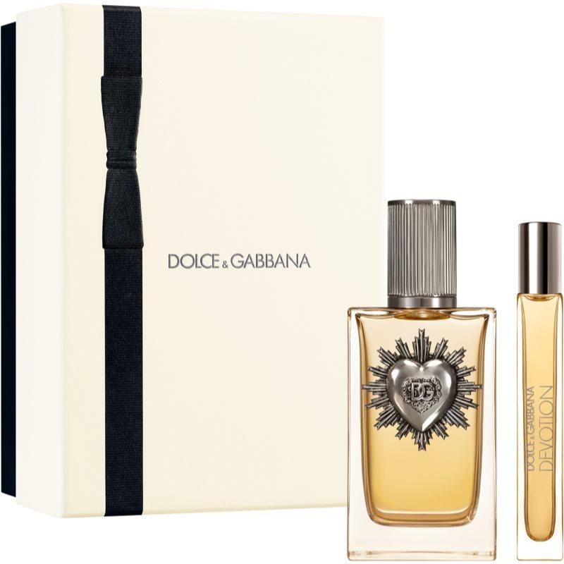 Dolce&Gabbana Devotion For Men EDP Trio Gift Set dárková sada pro muže