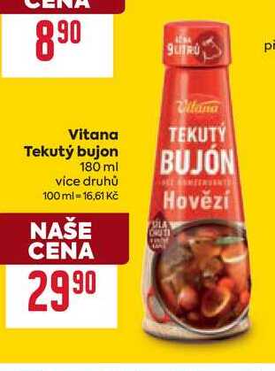 Vitana Tekutý bujon 180 ml 