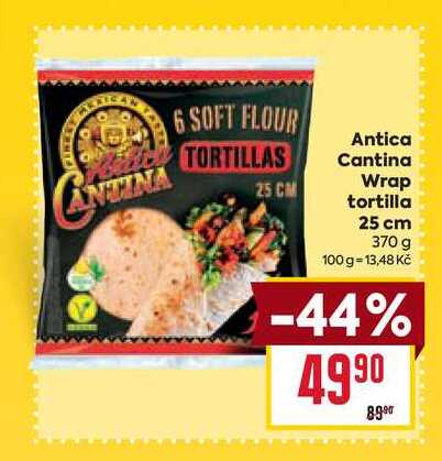 Antica Cantina Wrap tortilla 25 cm 370 g 