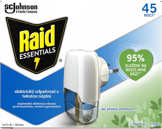 Raid² Elektrický odpařovač + náhradní náplň