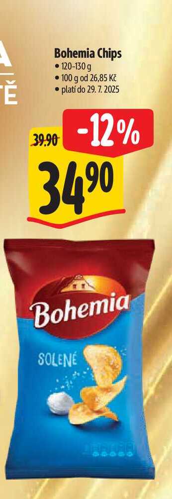 Bohemia Chips  120-130 g  