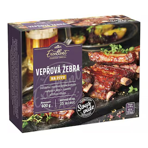  Excellent Vepřová  žebra na pivu 600 g