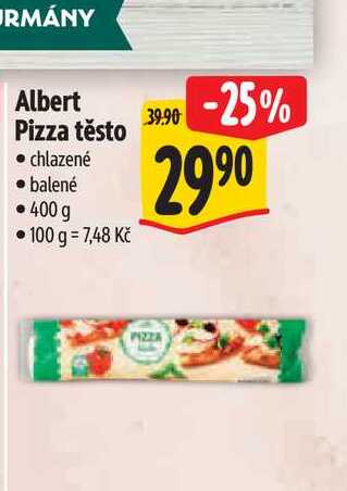  Albert Pizza těsto chlazené  400 g