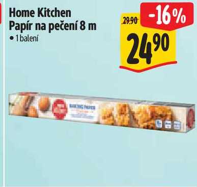 Home Kitchen Papír na pečení 8 m 