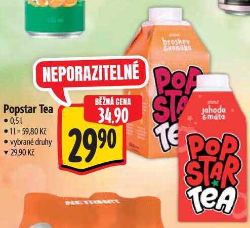 Popstar Tea, 0,5 l
