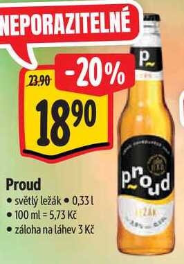 Proud, 0,33 l 