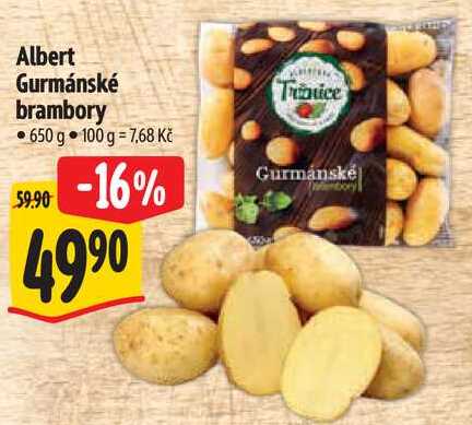Albert Gurmánské brambory, 650 g