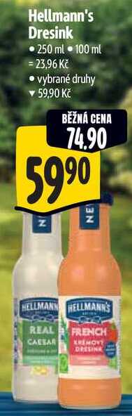 Hellmann's Dresink, 250 ml