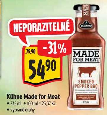 Kühne Made for Meat, 100 ml