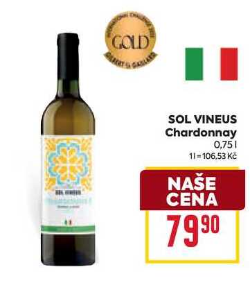 SOL VINEUS Chardonnay 0,75l