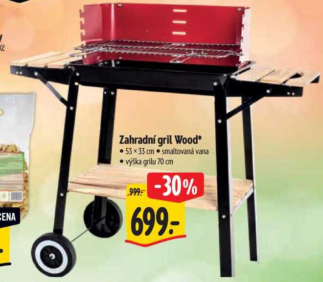 Zahradní gril Wood