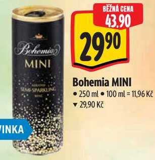 Bohemia MINI, 250 ml