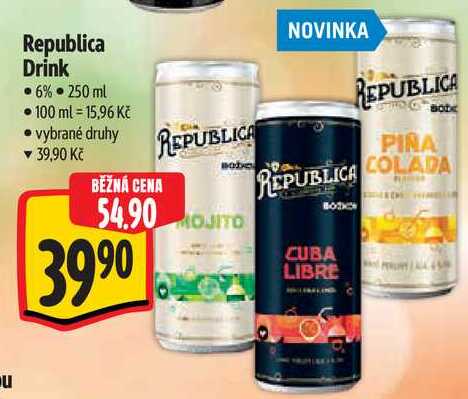 Republica Drink, 250 ml