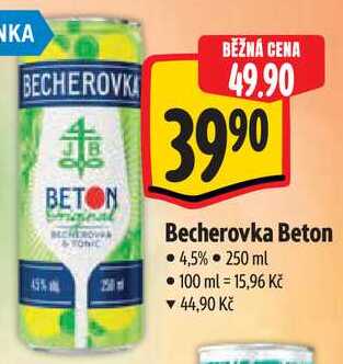 Becherovka Beton, 250 ml