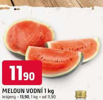 MELOUN VODNÍ 1 kg krájený 