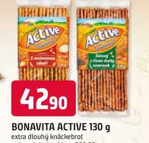 BONAVITA ACTIVE 130 g extra dlouhý knäckebrot 