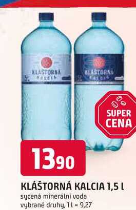 KLÁŠTORNÁ KALCIA 1,5 L