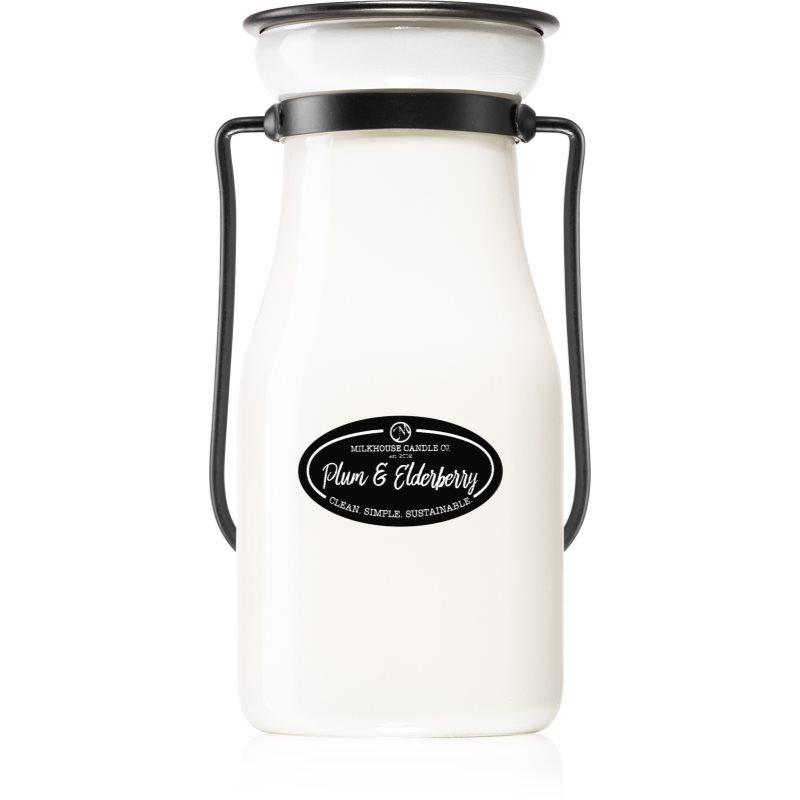 Milkhouse Candle Co. Creamery Plums & Elderberry vonná svíčka Milkbottle 227 g