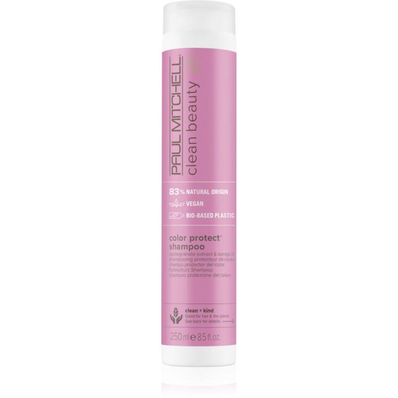 Paul Mitchell Clean Beauty Color Protect Shampoo fialový šampon pro zesvětlené, melírované studené blond vlasy 250 ml